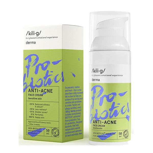 Kili.g - Natural ِِِAnti Acne Face Cream for Problematic Skin