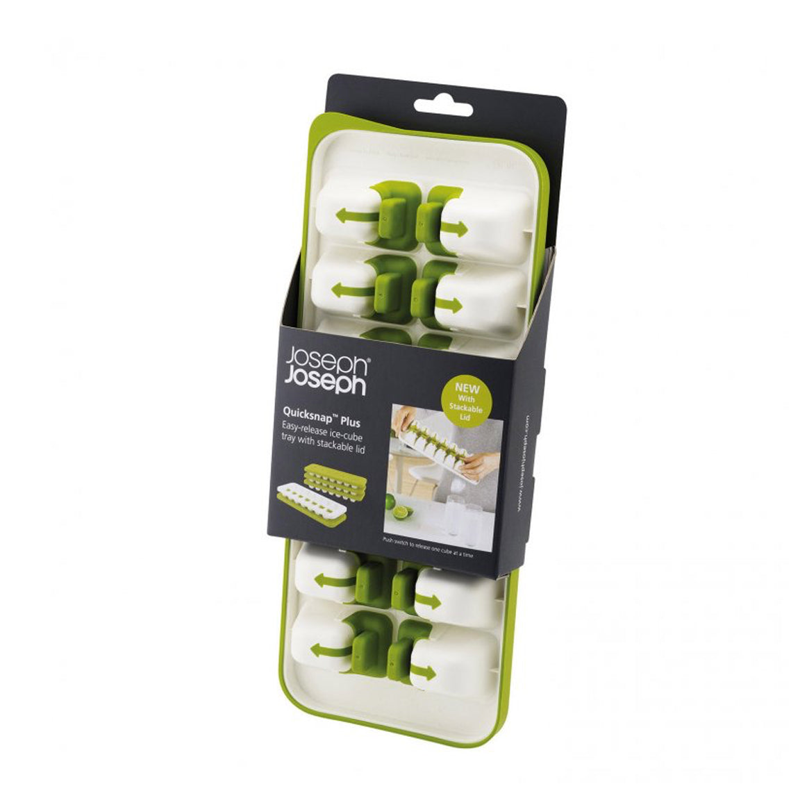 Joseph Joseph - QuickSnap™ Plus Ice Cube Tray | Green