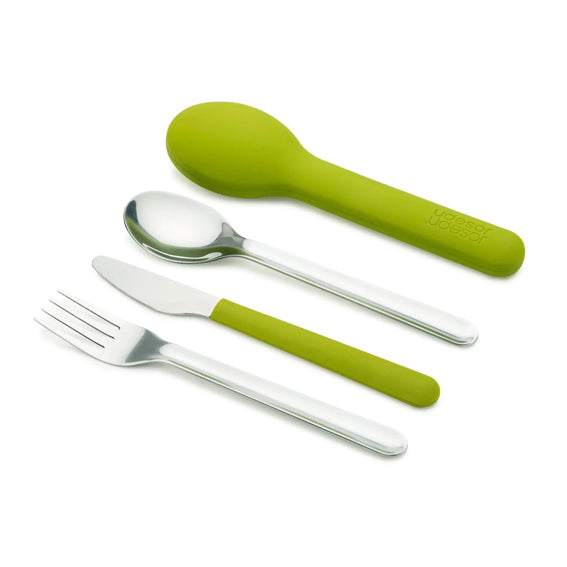 Joseph Joseph- On-the-go Cutlery Set | Green