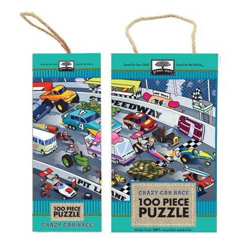 iKids - Crazy Car Race 100 Piece Puzzle