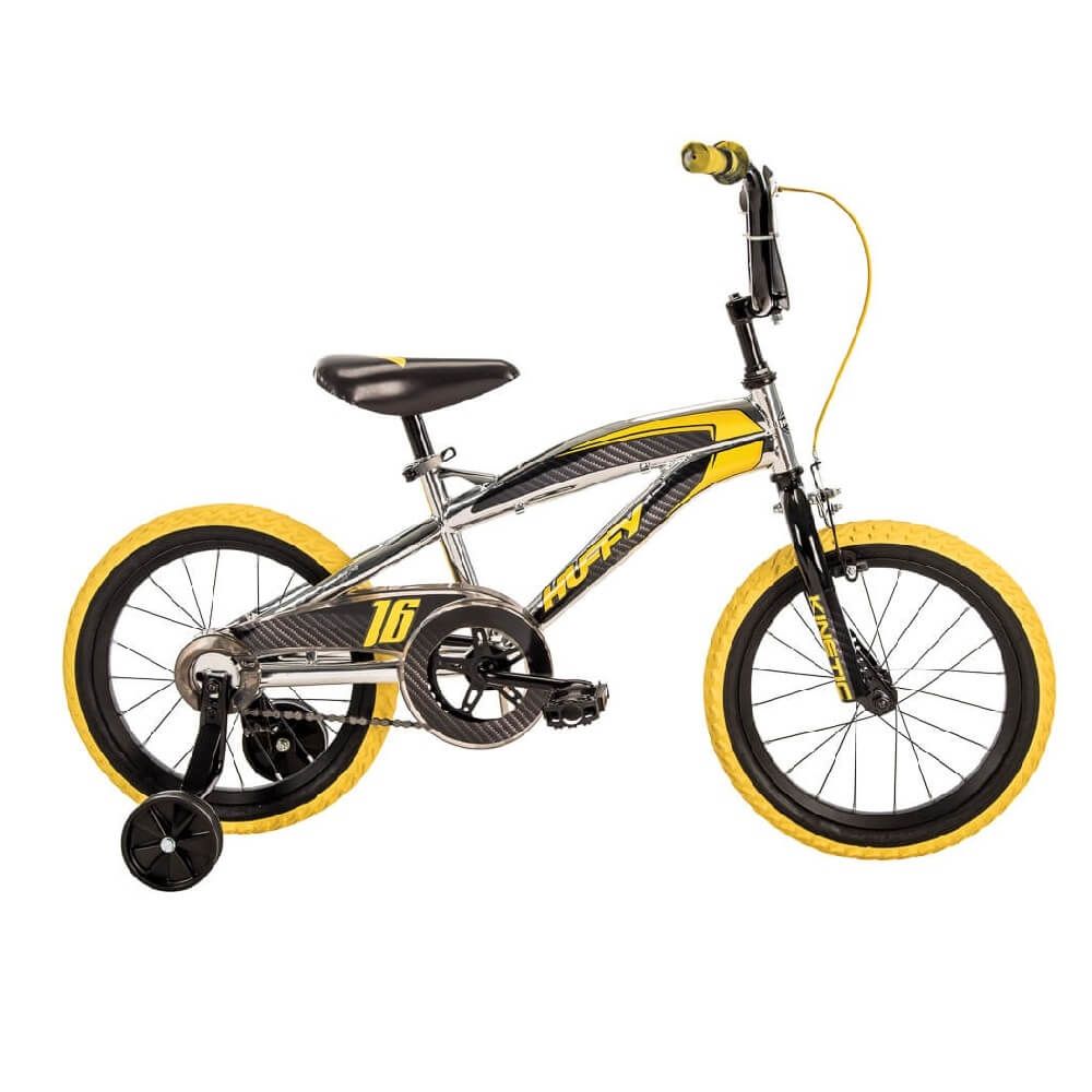 Huffy Kinetic 16in B Metalloid | 4-6 Years