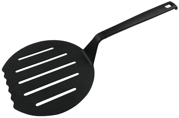 Fackelmann - Omelette/Crepe Turner Nero, Nonstick, Handle End With Stop Function, 350 mm (Black)