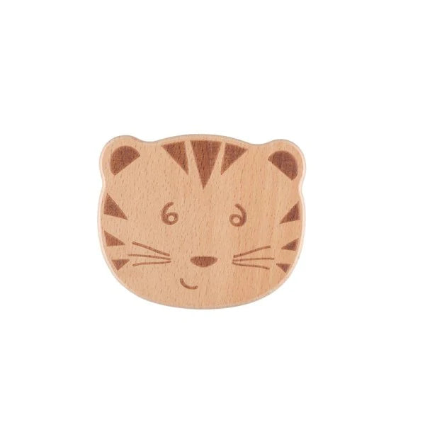 Bebe Confort - Wooden Tiger Rattle Bell