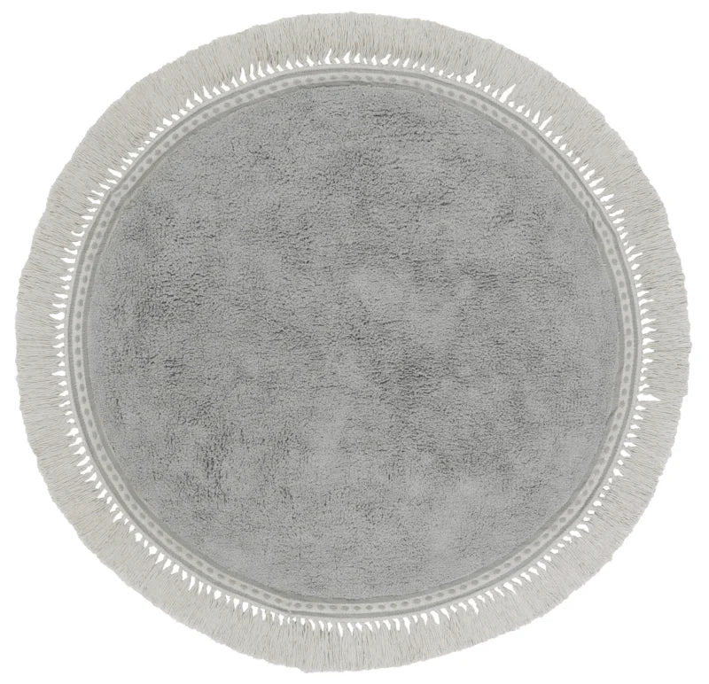 Tapis Petit - Lily Grey Rug | 110x110cm