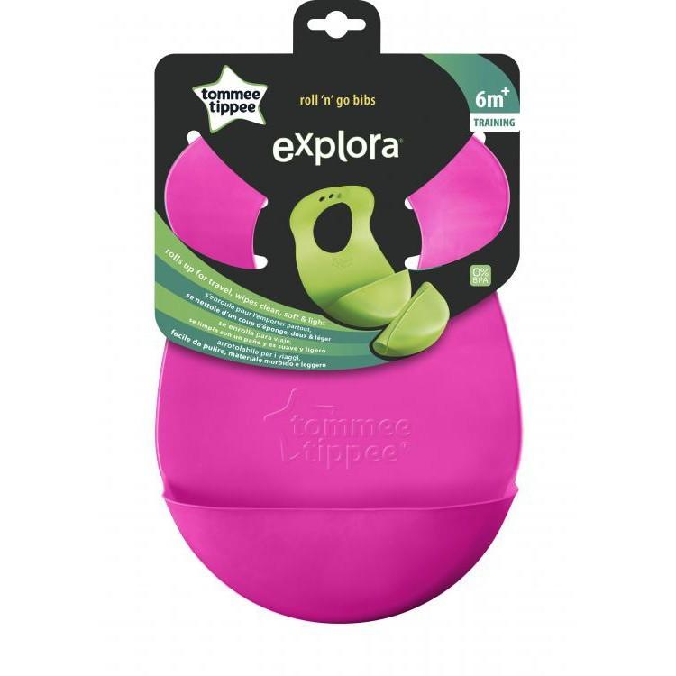 Tommee Tippee Explora Roll ‘n’ Go Bib 6m+ | 4 colors