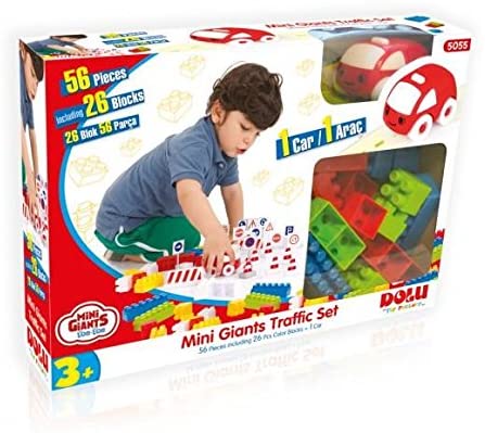 Dolu - MINI GIANTS WITH BLOCKS 56 Pieces