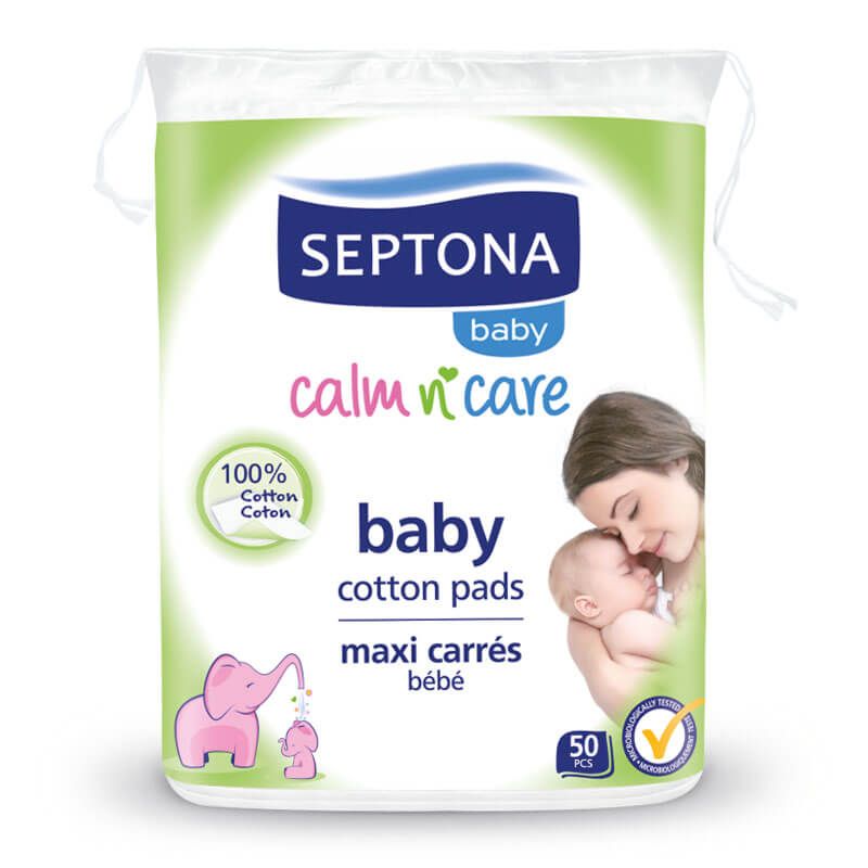 Septona Baby Calm n Care Cotton Pads 50pcs