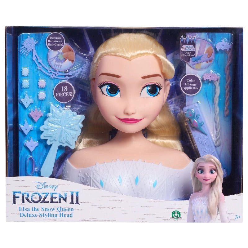 Disney - Frozen 2 Deluxe Elsa The Snow Queen Styling Head