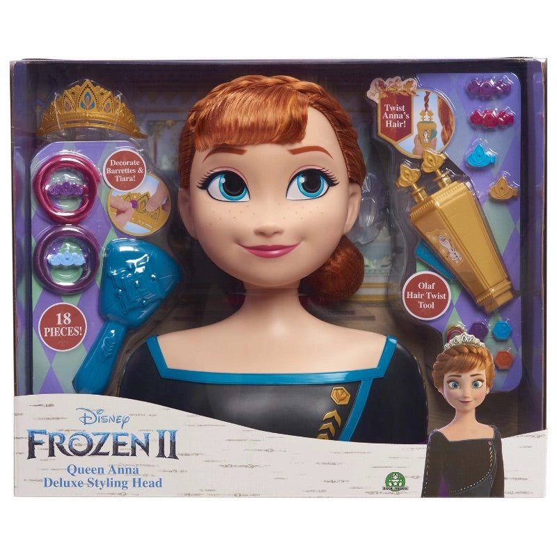 Disney - Frozen 2 Queen Anna Deluxe Styling Head