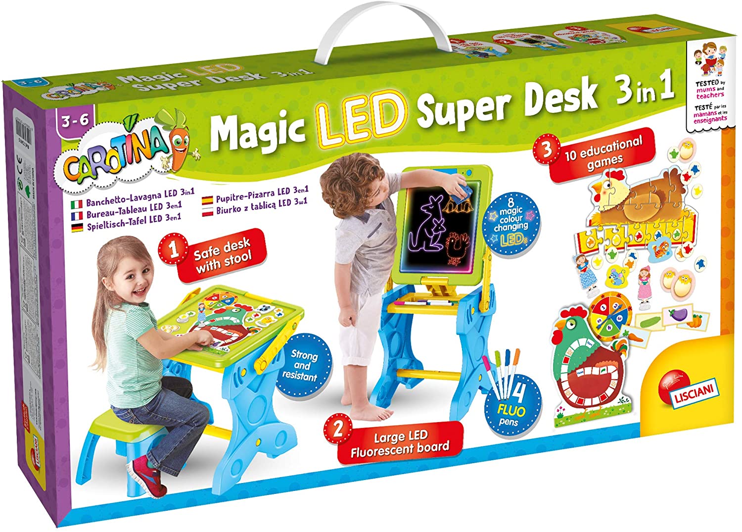 CAROTINA MAGIC LED SUPER DESK