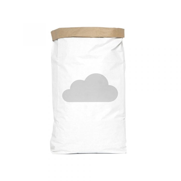 Play and Store - Paper Storage Bag Cloud – Large