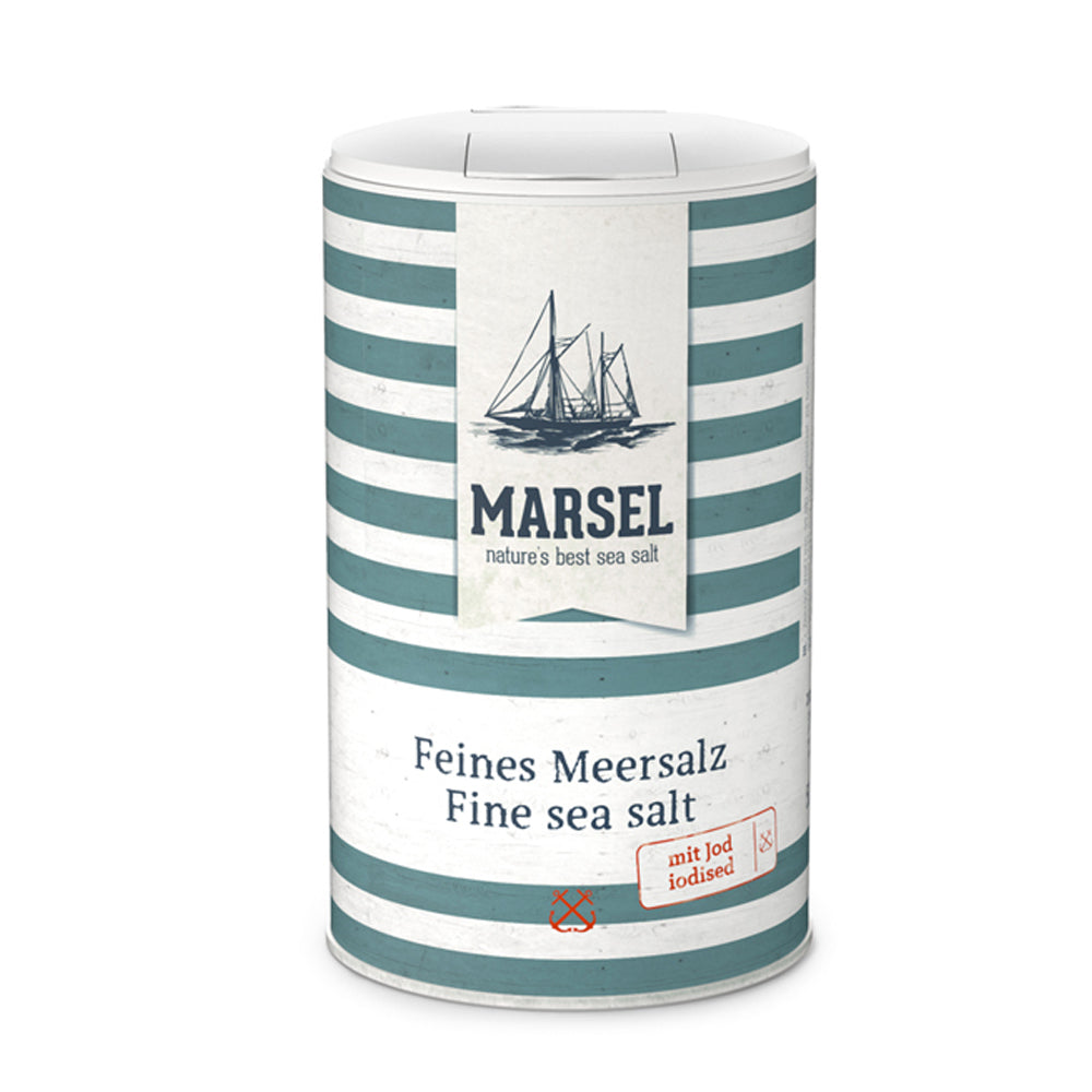 FINE IODIZED SEA SALT (500G)