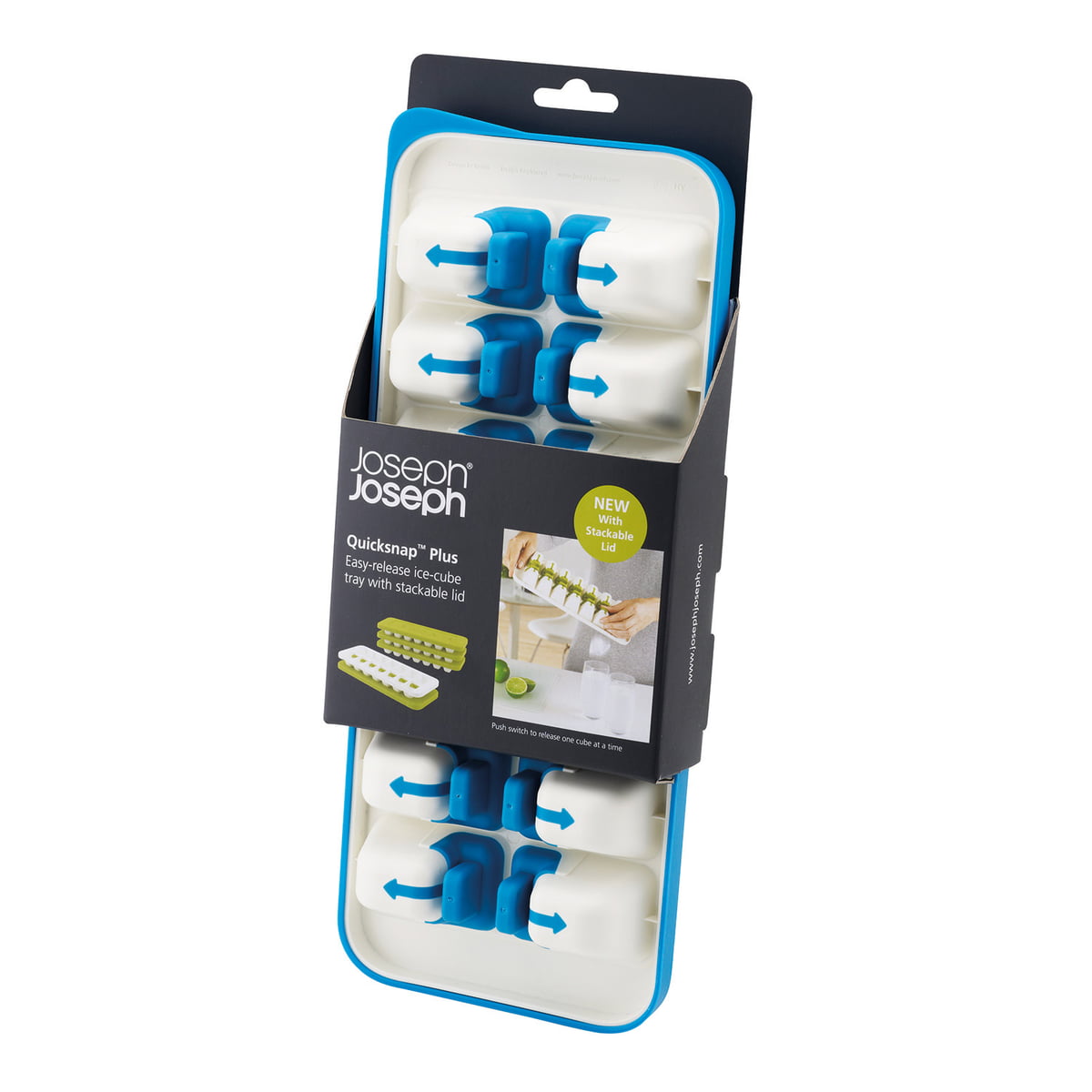 Joseph Joseph - QuickSnap™ Plus Ice Cube Tray | Blue