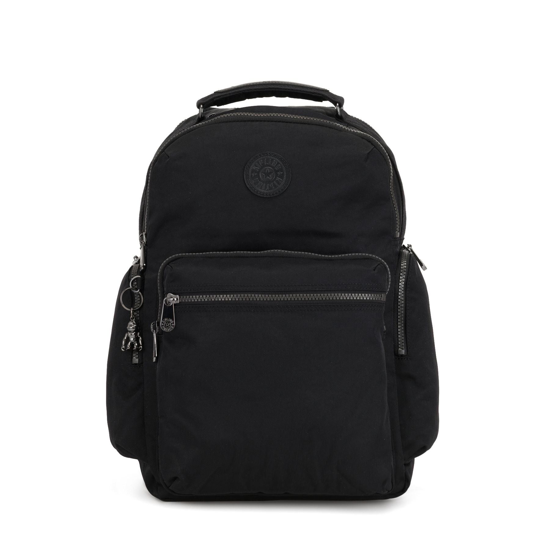 OSHO Large backpack with organizational pockets Rich Black