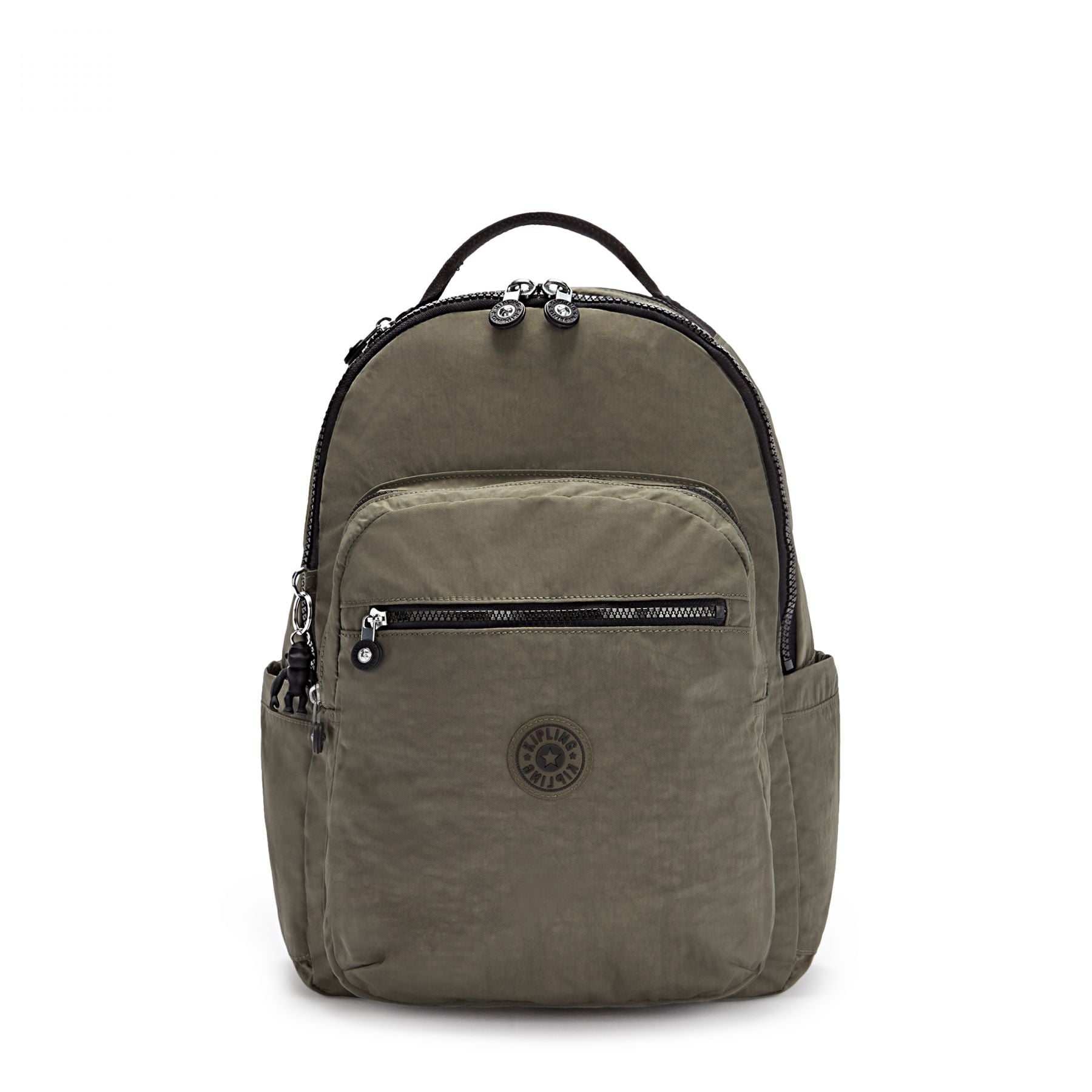 SEOUL Large backpack with Laptop Protection Green Moss