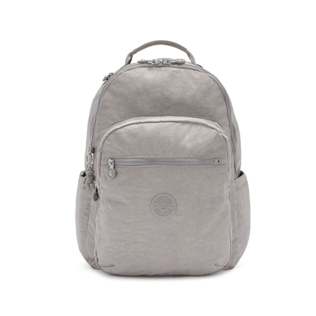 SEOUL Large backpack with Laptop Protection Grey Gris