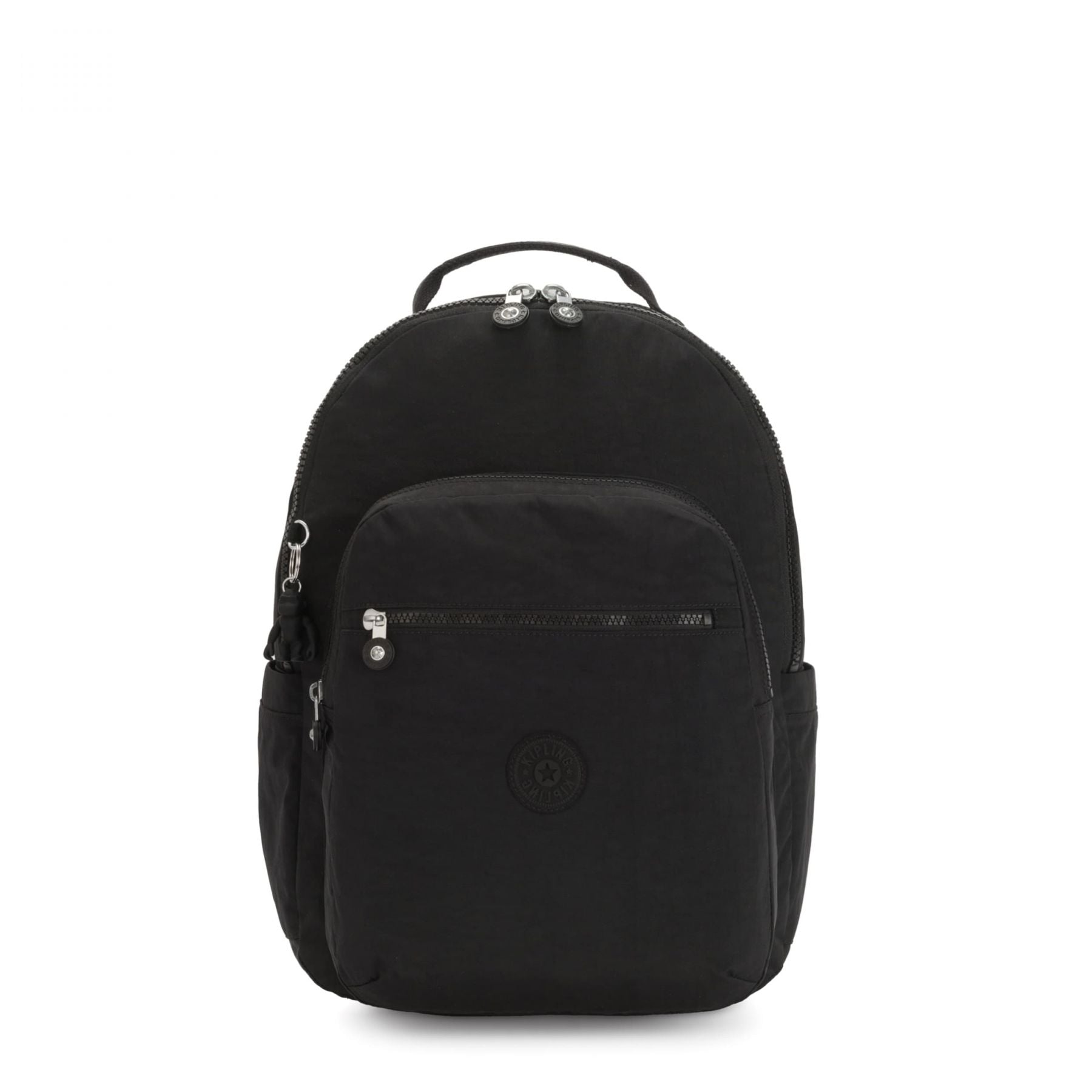 SEOUL Large backpack with Laptop Protection Black Noir