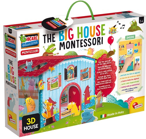 THE BIG HOUSE OF FANTASTIC ANIMALS MONTESSORI 3Y+