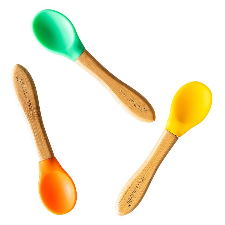 Eco Rascals - Set Of 3 Bamboo Spoons