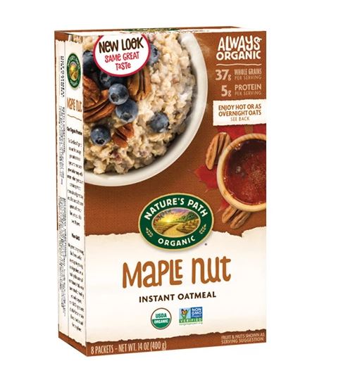 ORGANIC MAPLE NUT HOT OATMEAL (400G)