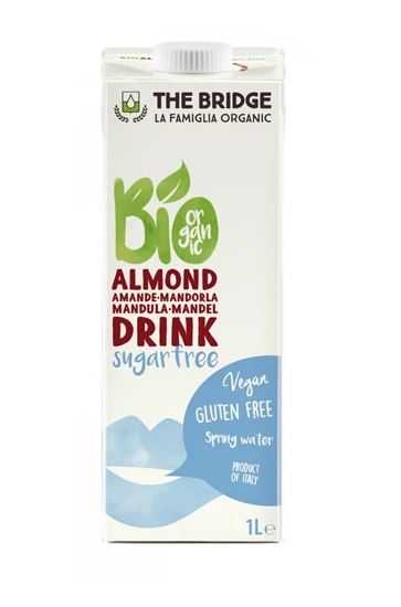 ORGANIC GLUTEN FREE SUGAR FREE ALMOND DRINK 3% (1L)