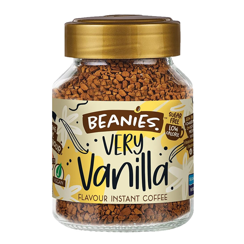 Very Vanilla Instant Coffee 50g - Sugar & Gluten Free