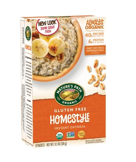 ORGANIC GLUTEN FREE HOT OATMEAL HOMESTYLE (320G)