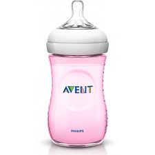 Philips Avent Natural Baby Bottle 260ml - Pink