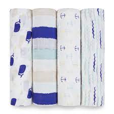 Aden + Anais - High Seas  Swaddles (4-pack)