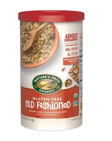 ORGANIC GLUTEN FREE OLD FASHIONED OAT (510G)