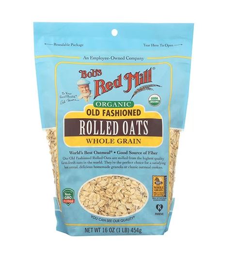 ORGANIC OLD FASHIONED ROLLED OATS (454G)