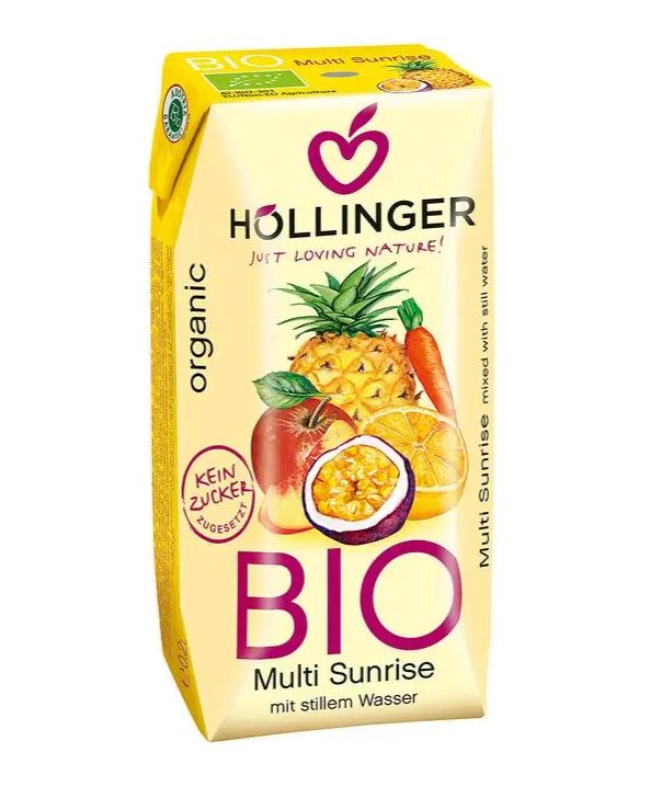 Höllinger Organic Multi Sunrise Juice 200ml