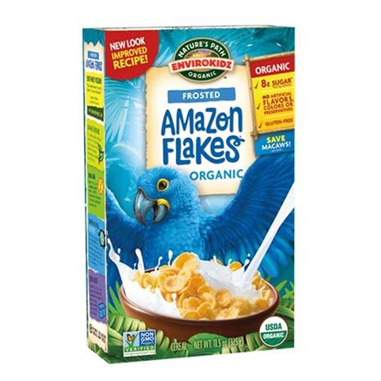 ORGANIC AMAZON FROSTED CORN FLAKES (400G) - Gluten Free