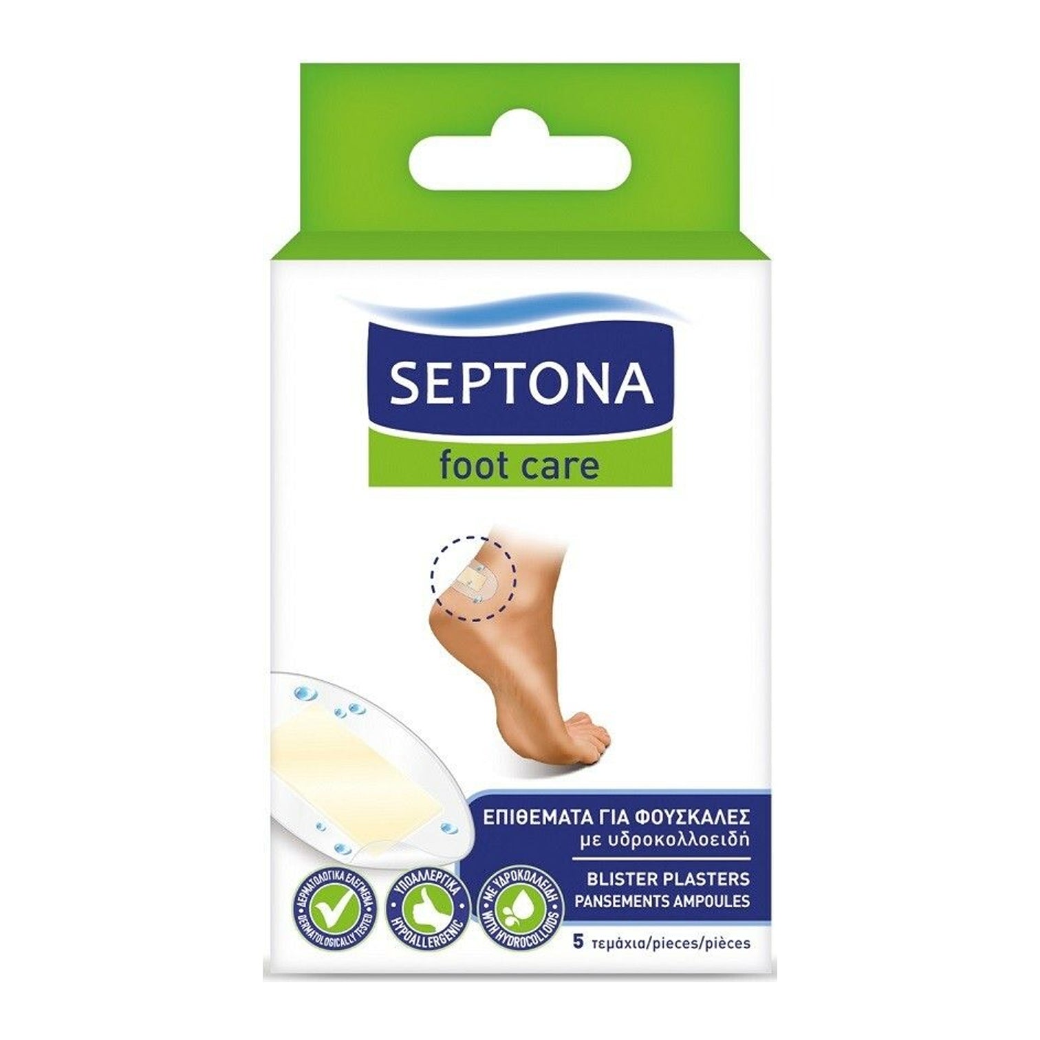 SEPTONA BLISTER PLASTER 5PCS