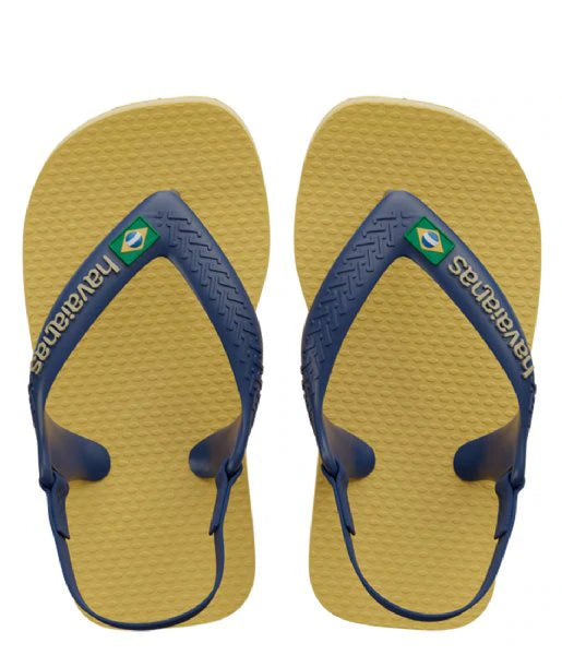 Havaianas - BABY BRASIL LOGO II GOLD YELLOW