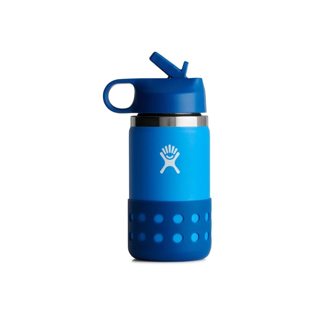 Hydro Flask - Kids Wide Mouth Straw Lid & Boot | LAKE | 355 ml