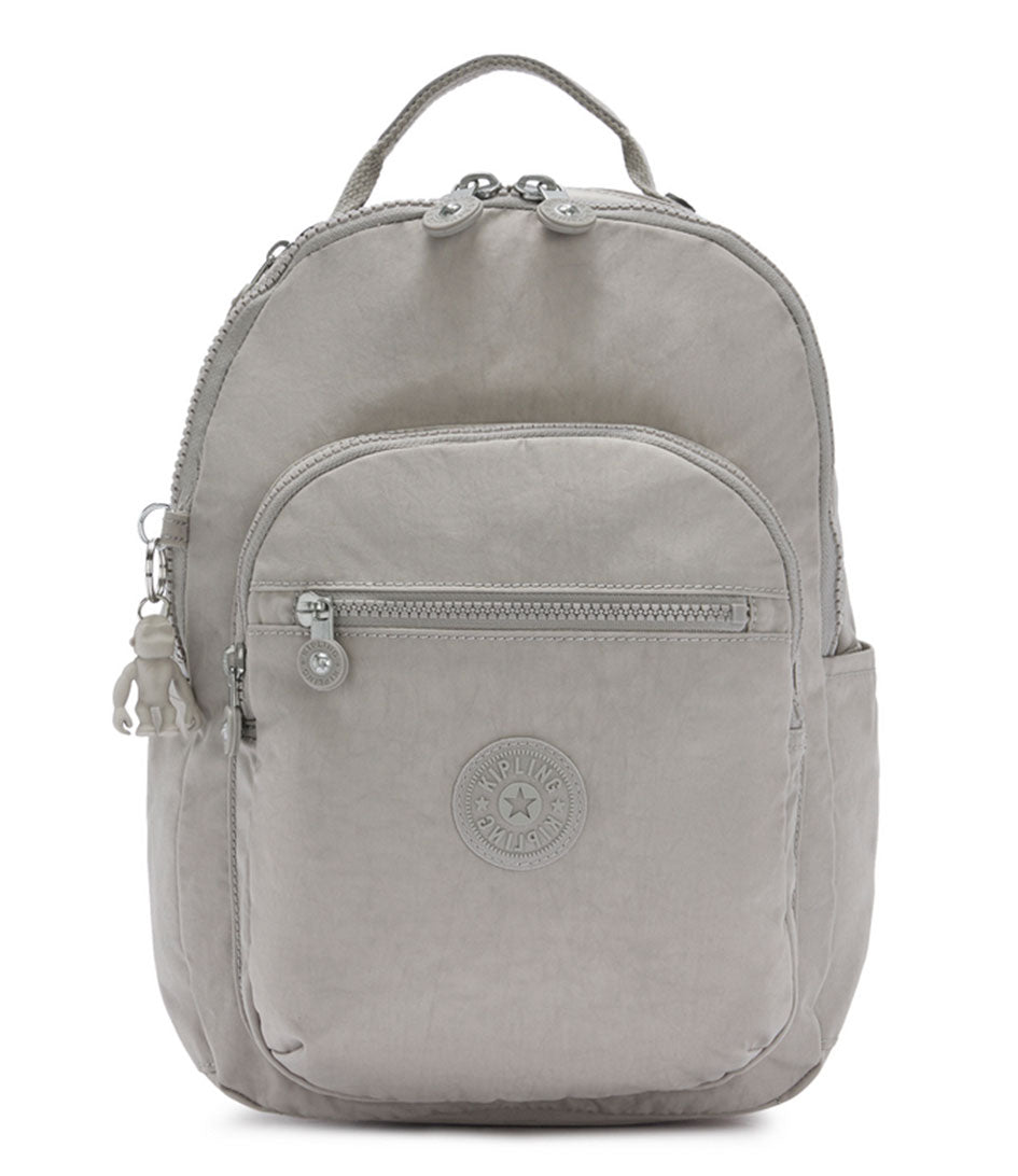 SEOUL Small backpack with tablet protection Grey Gris