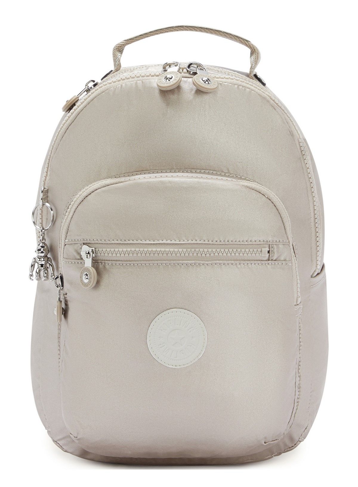 SEOUL Small backpack with tablet protection Metallic Glow