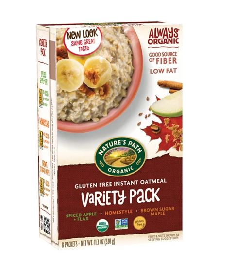 ORGANIC GLUTEN FREE VARIETY PACK HOT OATMEAL (320G)