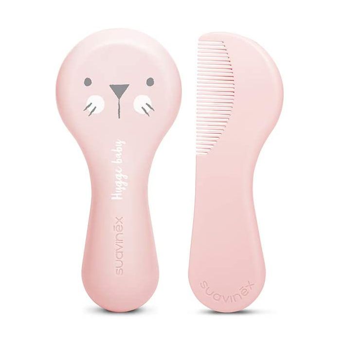 Suavinex - HYGGE Brush & Comb Set Pink