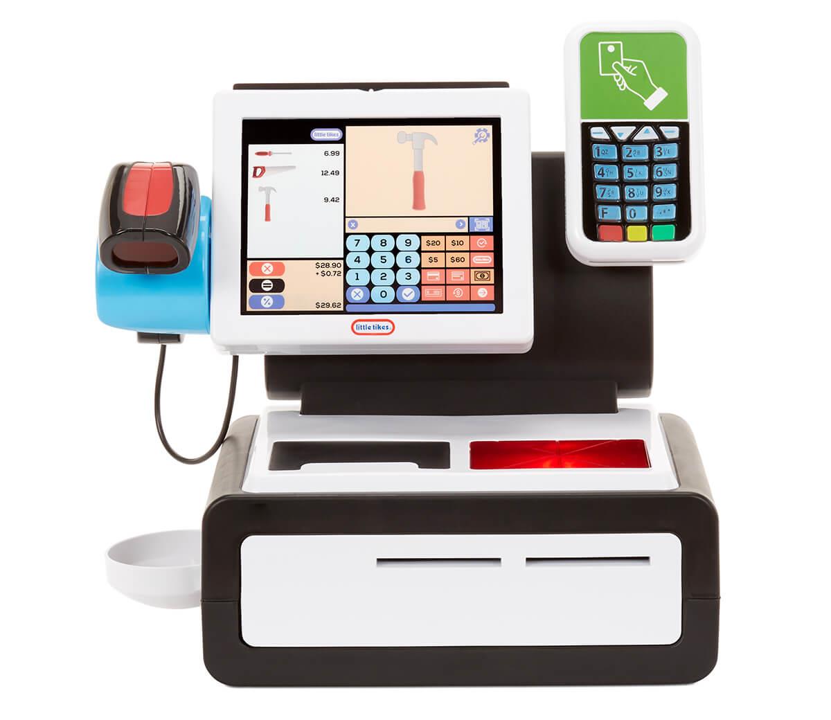 Little Tikes - First Self-Checkout Stand Realistic Cash Register