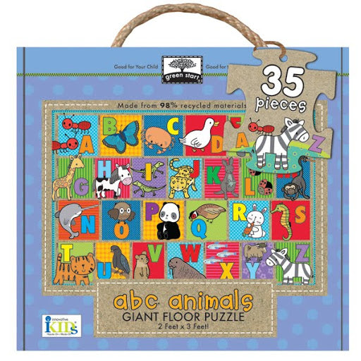 iKids - abc Animals Giant Floor Puzzle - 35 Piece 