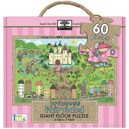 iKids - Princess fairyland Giant Floor Puzzle - 60 Piece 