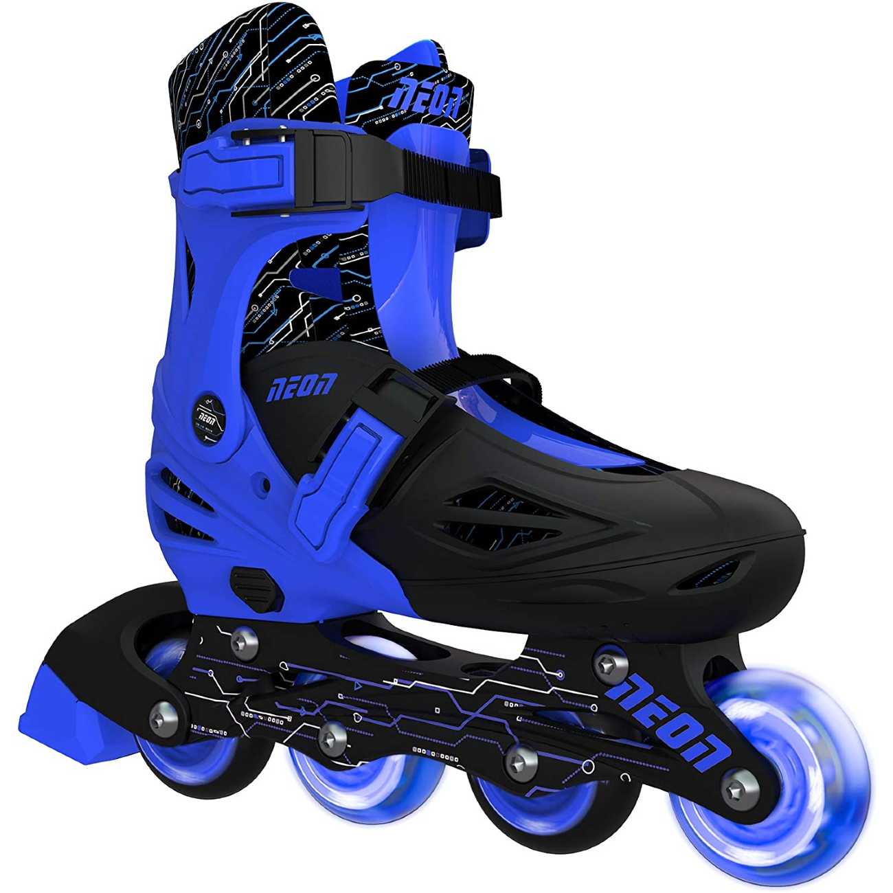 Yvolution - Neon Inline Skates Blue | 3-6 Years