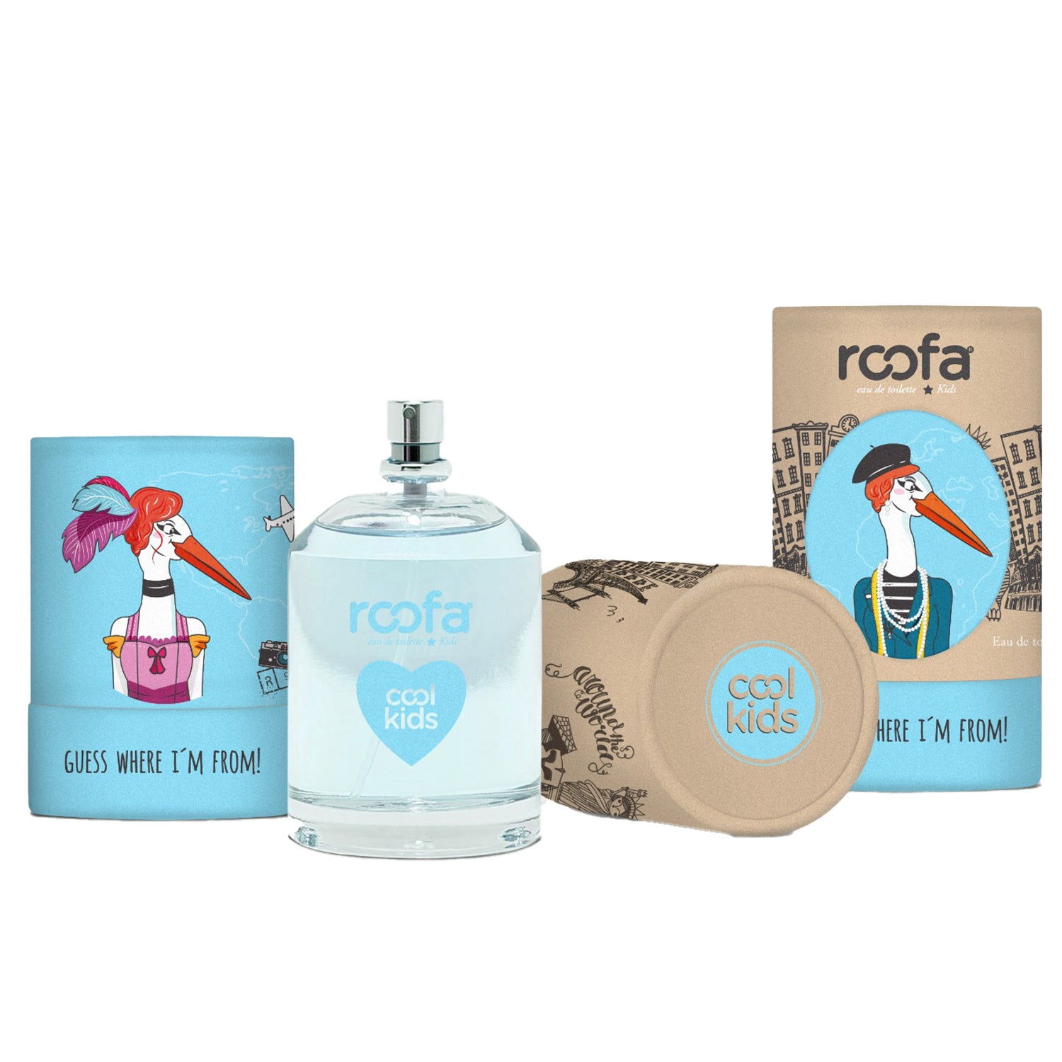 Roofa - Girls Eau de Toilette | Chloe France Edition Cool Kids | 100ml