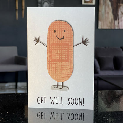 Greeting Card | Get Well Soon | BAND AID