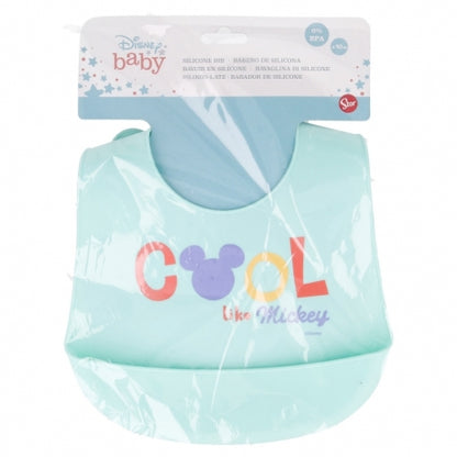 Stor - Toddler Silicone Bib - COOL LIKE MICKEY