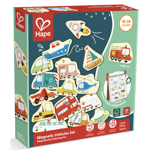 Hape - Magnetic Vehicles Set