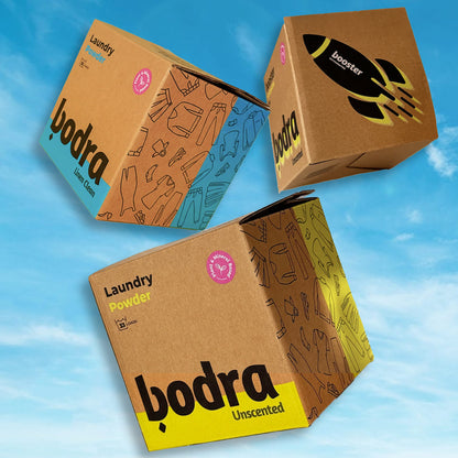 Bodra - Natural Scented Laundry Powder | 1 KG | 33 Loads