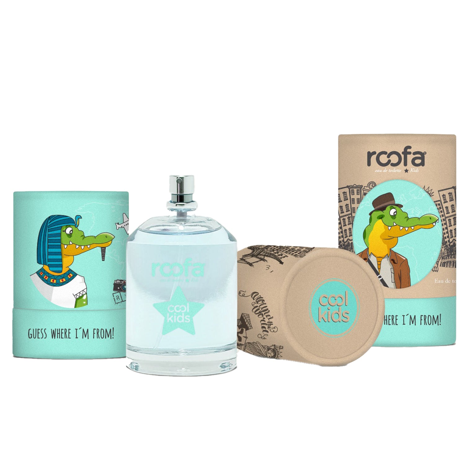 Roofa - Boys Eau de Toilette | Sherif Egypt Edition Cool Kids | 100ml